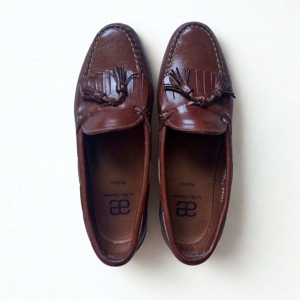 Men's Brown Loafers with Tassels
